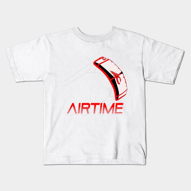 Airtime Kids T-Shirt by bluehair